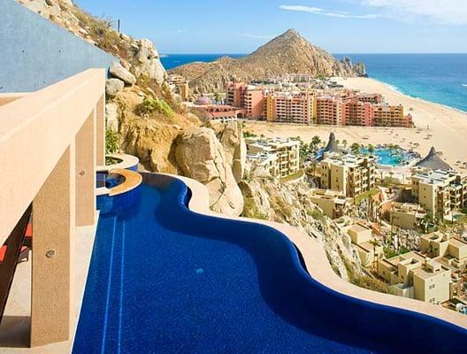 Private villa rental, Cabo San Lucas overlooking Land's End and the Pacific Ocean