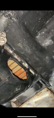 Broken radiator NECK