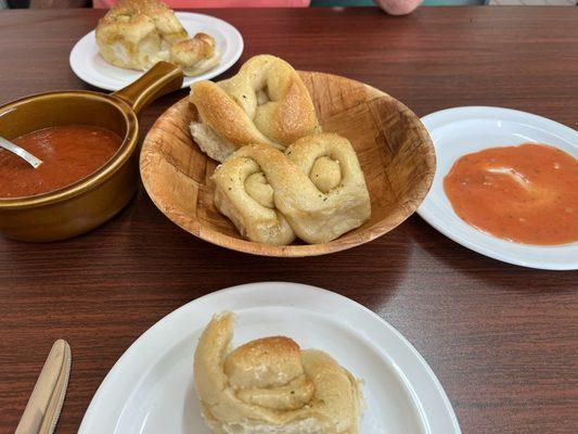 Garlic knots, the best I've ever had!!!