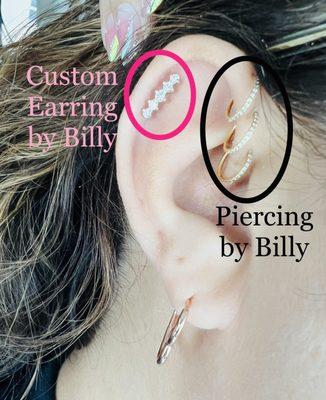 Go see them for all your piercing needs!