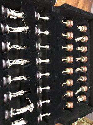 Golfers Chess set