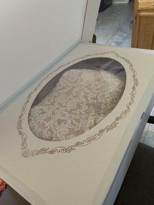 Preserved ball gown