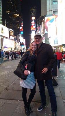 Dr. M and Lyssa in NYC!