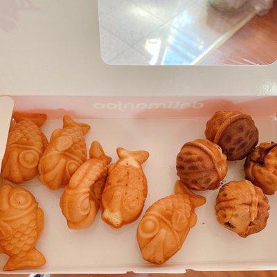 6 Piece Delimanjoo Nutella Taiyaki