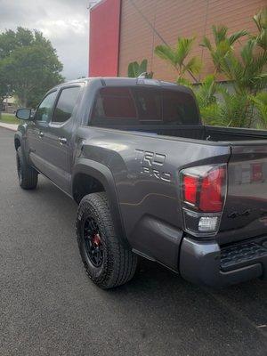 Roy's great work with this 2022 Toyota Tacoma TRD Pro w/o what were there, looking like something being proud to drive!!