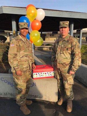 SSG Hawkins and SSG Martinez