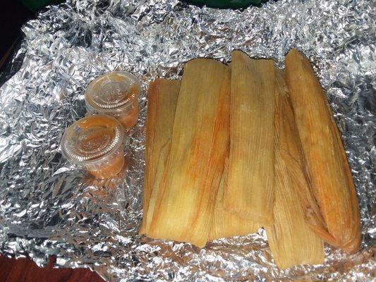 homemade tamales