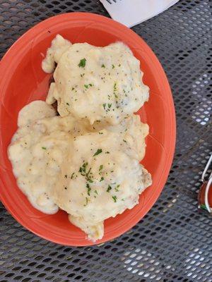 Biscuits and gravy