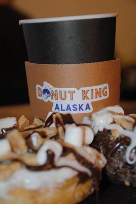 Try our monthly donut and drink combos and save 10% off!