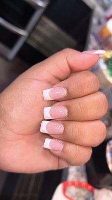 French tip nail set