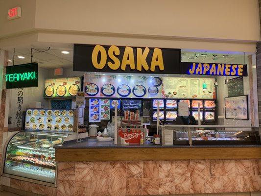 Osaka Japanese is still in the food court