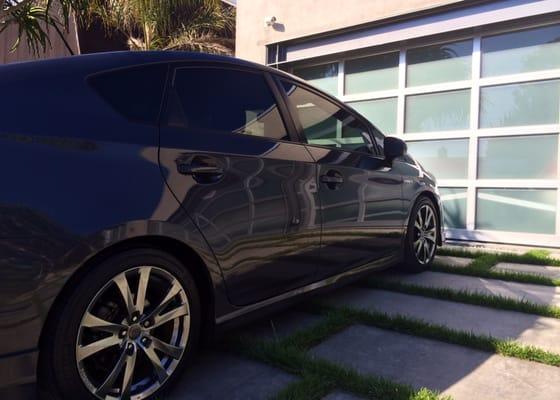 Had a nasty ding on my passenger door. Westwood Auto Body did a great job with the body work & the paint is flawless!