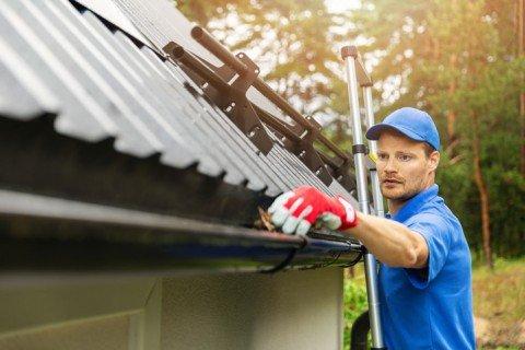 Having your gutters cleaned and draining properly will increase the lifespan of your gutters and downspouts.