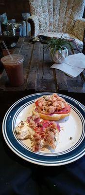 Gypsy Mocha coffee and Gypsy & Lox bagel