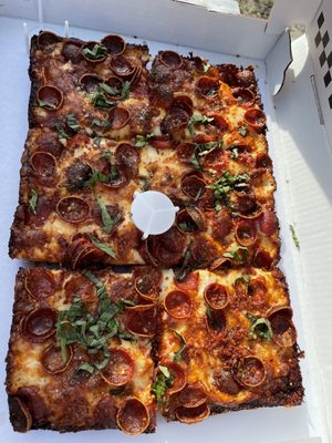 Pepperoni pizza