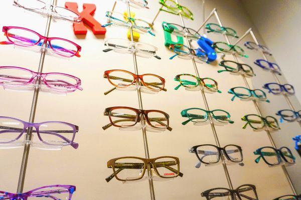 Large selection of kids frames