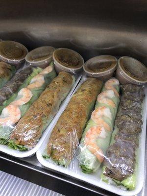 Four Seasons Rolls Combo (3 different spring rolls)