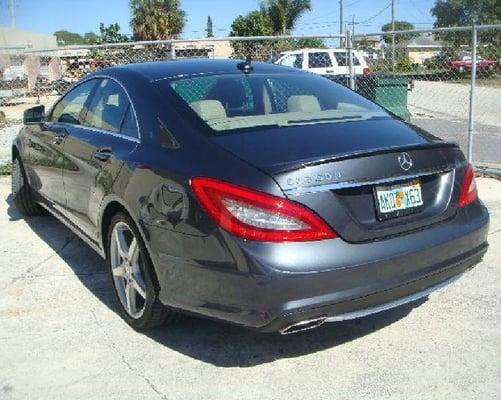 2014 MERCEDES CLS 550 after an accident