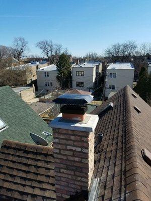 Chimney rebuild by Edmar