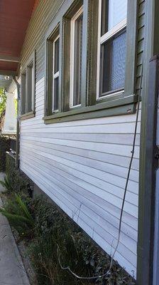 When the siding is too tired we can replace it