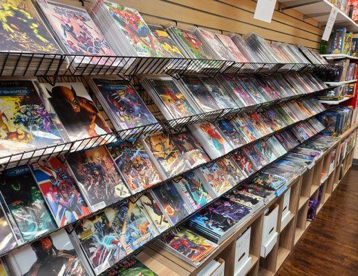 We carry current Comics!  New issue arrive every week!