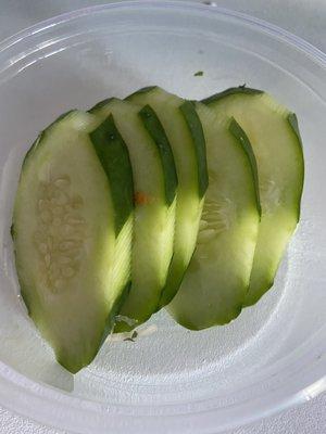 Cucumber side