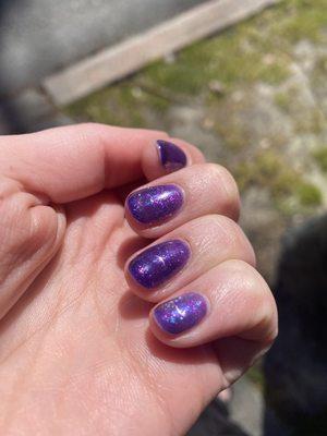 Gel manicure