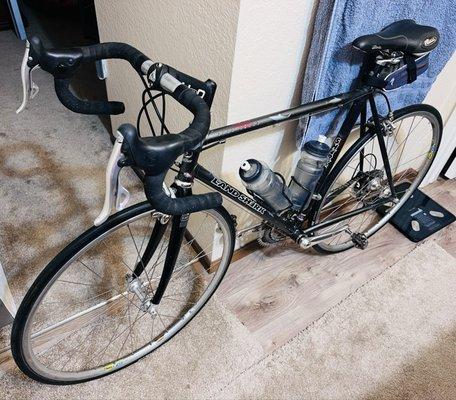 Campy Centaur on Steel - I love this bike!