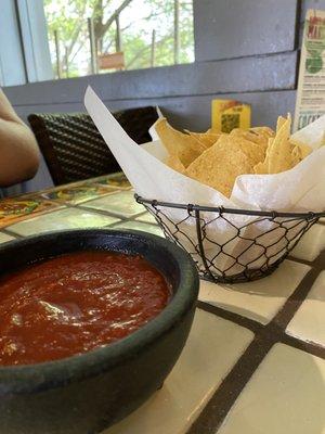 Chip and salsa