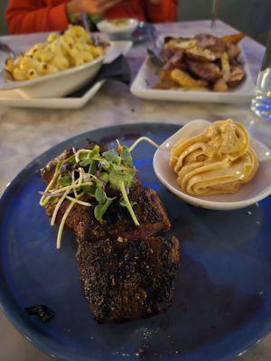 Perfectly cooked steak!