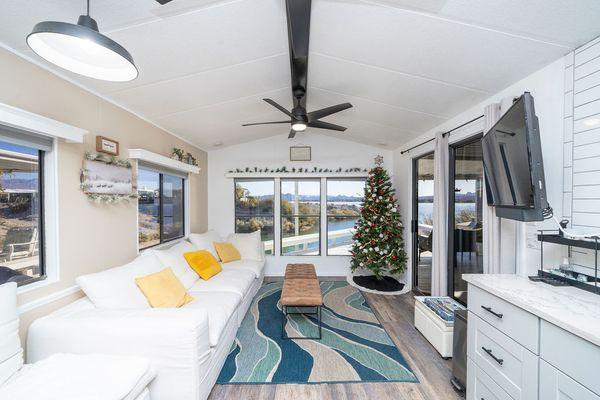 Decked out for Christmas-Inspiration Point Lakehouse Unit #B43