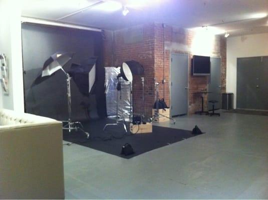 Open loft space & rental equipment.