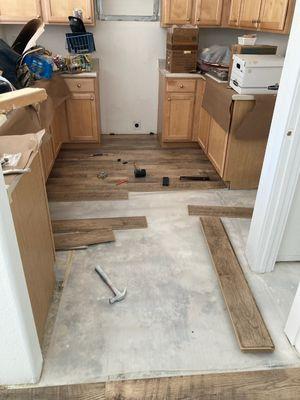 New Kitchen Flooring