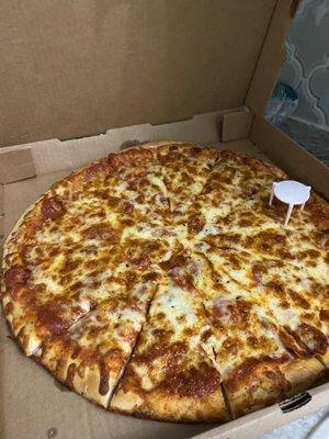 16'' Ex Lrg Chz extra cheese and pepperoni