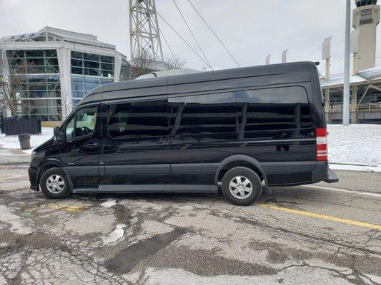 One of our Partner's Van's at the Airport