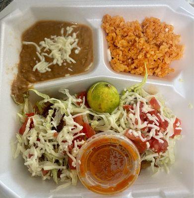 Sopes de birria combo