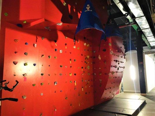 The Rockclimbing wall - available for tenant use!