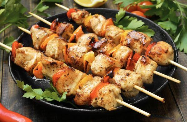 Chicken kabobs