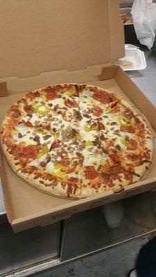 meat lover pizza