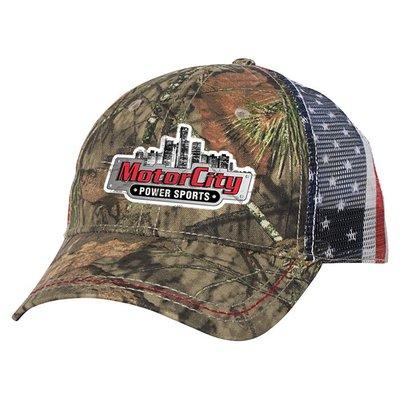 Camo America!
MotorCity Power Sports official sports cap