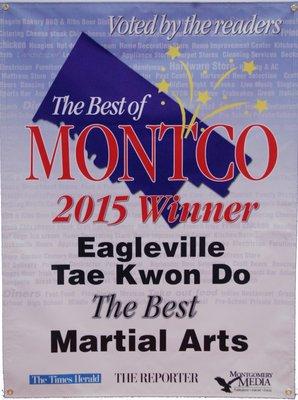 Best of Montco 2015. 2nd Year in a Row!