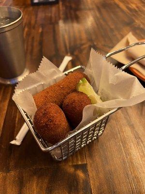 Smoked croquetas