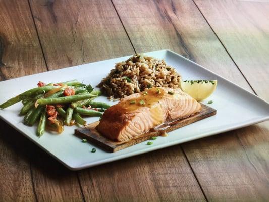 Cedar Planked Salmon