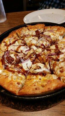 BBQ pizza