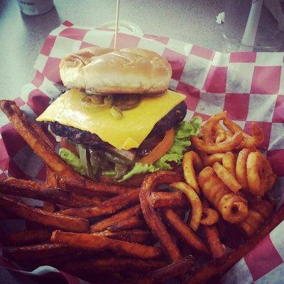 Black bean burger!