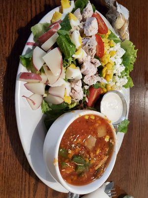 Soup and salad combo