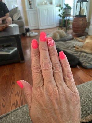 SNS nails by Loan