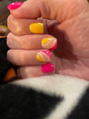 My nails by V Nails in West!