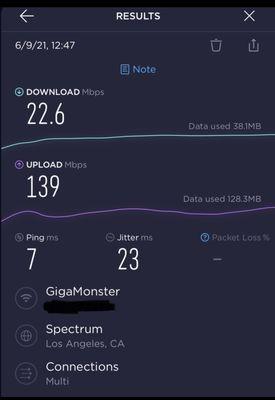 Bad internet, over paying for 500 Mbps, and getting less than a 100 Mbps