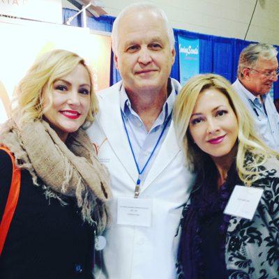 Staying on the cutting edge of skin care, here is #teamVenus with Chuck from Victoria DeAnn peptides.